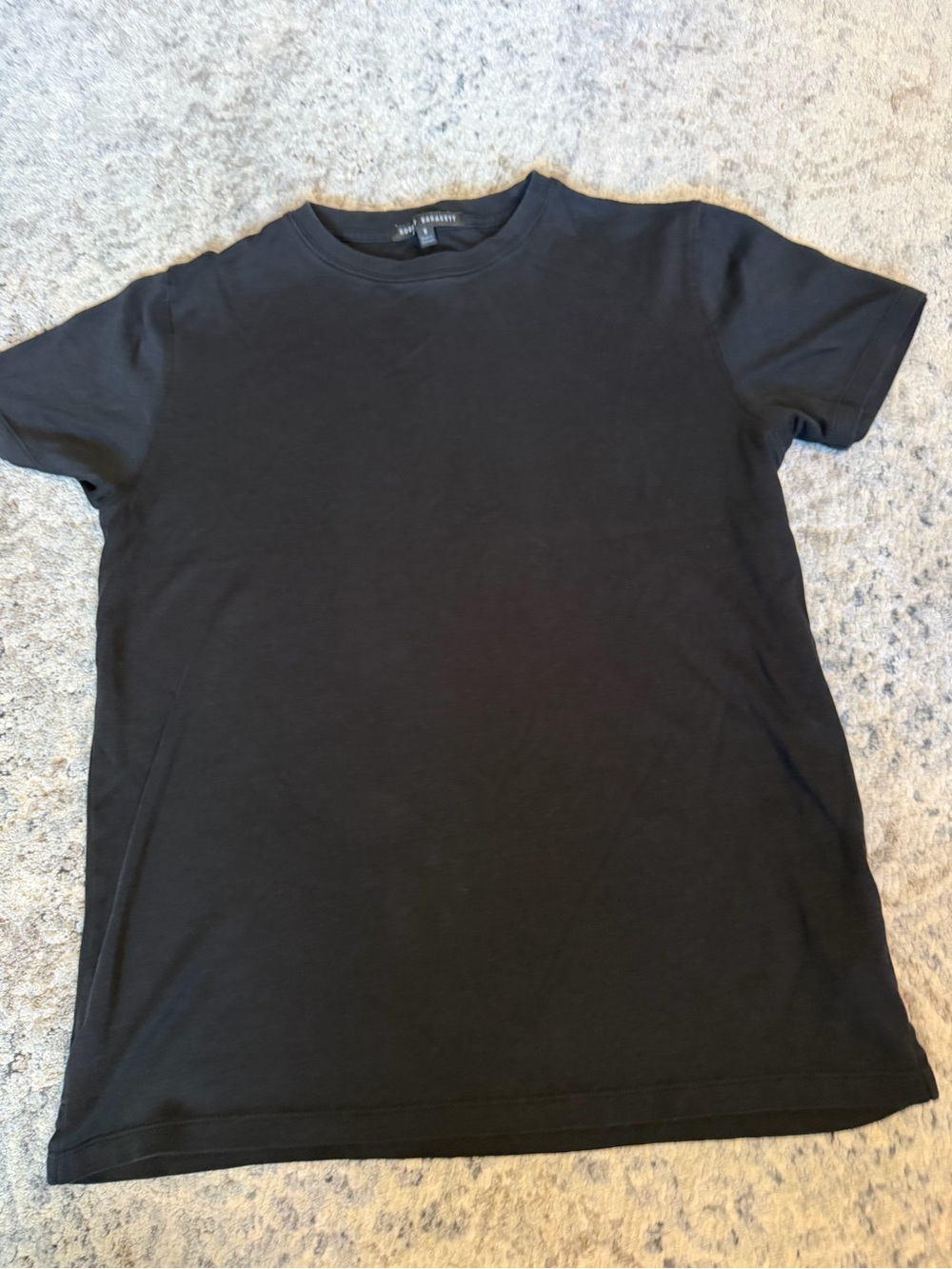 Men's Black Crewneck T-Shirt